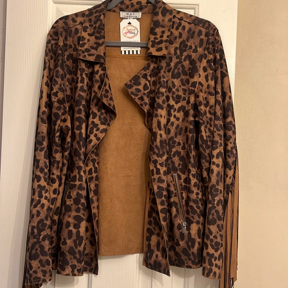 Leopard Print Jacket